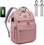 LOVEVOOK Wickelrucksack Wickeltasche Groß Rucksack Wickelunterlage für Unterwegs Babytasche Windeltasche Baby Taschen Tasche Diaper Bag…