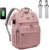 LOVEVOOK Wickelrucksack Wickeltasche Groß Rucksack Wickelunterlage für Unterwegs Babytasche Windeltasche Baby Taschen Tasche Diaper Bag…