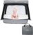 LuckyDove Baby Reisebett Klappbar&Tragbares Babybett,Reisebett mit Matratze und Tragetasche,Einfach Zusammenzubauen und Zu…