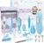 Lupantte Baby Pflegeset 18 Teilige Pflegeset Neugeborene mit Baby Nagelscheren Nasensauger Kamm Baby Erstausstattung Pflegeset für Neugeborene…