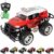 MABAMAHO Monstertruck 1:16 mit Elektromotor Fernbedienung LEDs und Akku für Kinder, 4.8V Akku und Ladegerät. Kinder Spielzeug Auto für Jungs und…