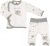 Makoma Baby Erstausstattung Set Unisex – Strampelhose mit Fuß Langarm Wickeljacke Bekleidungsset 2tlg. Für Neugeborene Jungen Mädchen Babysachen