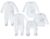 Makoma Erstausstattungspaket »Baby Langarm Strampler Set Schlafanzug Wickelbody Body Wickeljacke Langarmshirt Hose mit Fuß für Neugeborene Organic…