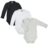 Makoma Wickelbody »Baby Body Langarm Neutral für Neugeborene Jungen und Mädchen Schwarz Weiß Grau« (Spar-Set, 3-tlg., 3er Pack)