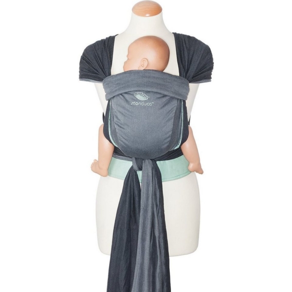 manduca Tragetuch »Tragetuch Twist, grey-mint«