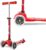 MicroClean MIM11RED MMD052 Mini Micro Deluxe Kinderroller, Rot