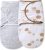 MioRico Baby Pucksack, Baby Schlafsack Neugeboren aus Bio Baumwolle, Baby Pucktuch 0-3 Monate, Baby Decken Set, Baby Pucksäcke 0-3 Monate, 56-62