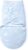 MioRico Pucksack Baby 0-3 Monate aus 2 Lagen Bio Baumwolle – 1.5 TOG, Swaddle/Wickeldecke/Puckdecke Baby, Baby Puck Schlafsack 56/62