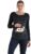M.M.C. Winke Winke Baby – Lustige witzige süße Umstandsmode gestreiftes Umstandsshirt mit Motiv für die Schwangerschaft, Langarm