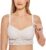 MOMANDA Damen Umstands Still Spitzen BH Bralette ohne Bügel