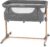 MOMI SMART BED 4-in-1 Multifunktionsbett und Laufstall, für Kinder bis 15 kg Körpergewicht, B55 x L95 cm, 5-stufig höhenverstellbar, mit Matratze,…