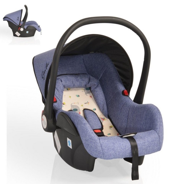 Moni Babyschale »Babyschale Gala, Gruppe 0+«, 3 kg, (0 – 13 kg), Sitzpolster, Fußabdeckung