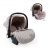 Moni Babyschale »Babyschale Gala Premium, Gruppe 0+«, 2.7 kg, (0 – 13 kg), Fußabdeckung, Sitzpolster