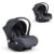 Moni Babyschale »Babyschale Midas Gruppe 0+«, 2.9 kg, (0 – 13 kg) Fußabdeckung Adapter 3-Punkt Gurt