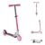 Moni Cityroller »Kinderroller Neon«, Scooter, Höhe einstellbar, zusammenklappbar, PVC-Räder 125 mm