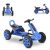 Moni Go-Kart »Kinder Gokart Drift«, Belastbarkeit 30 kg, Tretauto Kunststoffreifen, ab 3 Jahren, Hinterradbremse