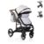 Moni Kombi-Kinderwagen »Kinderwagen Gala«, Tragetasche Sportsitz umbaubar Wickeltasche Sitz umkehrbar