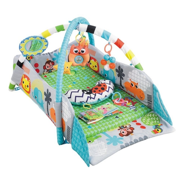 Moni Spielbogen »Spielcenter 2 in 1 Oase JL628-1B«, Krabbeldecke, Spielbogen Spielzeuge Kissen