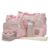 Moni Wickeltasche »Wickeltasche Stella« (1-tlg), Set mit Wickelunterlage, Isoliertasche f. Babyflaschen