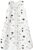 Mosebears Schlafsack Baby Sommerschlafsack 0.5 Tog Babyschlafsack 100% Baumwolle atmungsaktiv Babyschlafsack (Spot cat, M(6-12 Months))