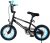 MuGuang Kinderfahrrad für Mädchen und Jungen ab 3-4 Jahren | 12 Zoll Kinderrad Kinder BMX Freestyle | Fahrrad für Kinder | Risikofrei Testen (Navy…