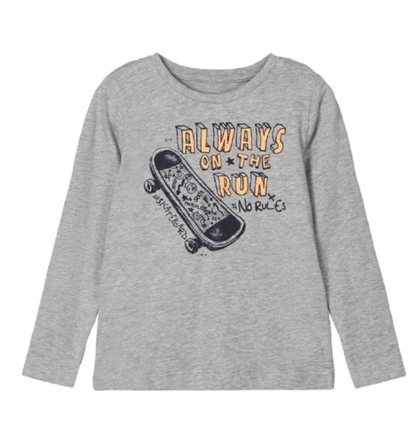 Name It Langarmshirt »NMMVICTOR« aus Bio-Baumwolle