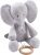 Nattou Spieluhr »Tembo, Elefant, 28 cm«, Jacquard grau
