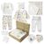 Neugeborenen Set Baby Erstausstattung Erstlingsausstattung Ausstattung Kleidung Badezimmer Geschenkeset Babyausstattung mit 10 Teilen für…