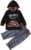 Neugeborenes Baby Mädchen Overall Baumwolle Langarm Top+LeopardHose Bekleidungssets Babykleidung Party Herbst Winter Schlafanzug Kleidung Set