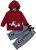Neugeborenes Baby Weihnachten Kleidung Set Overall Baumwolle Langarm Top+Hose Bekleidungssets Babykleidung Party Herbst Winter Schlafanzug Kleidung…
