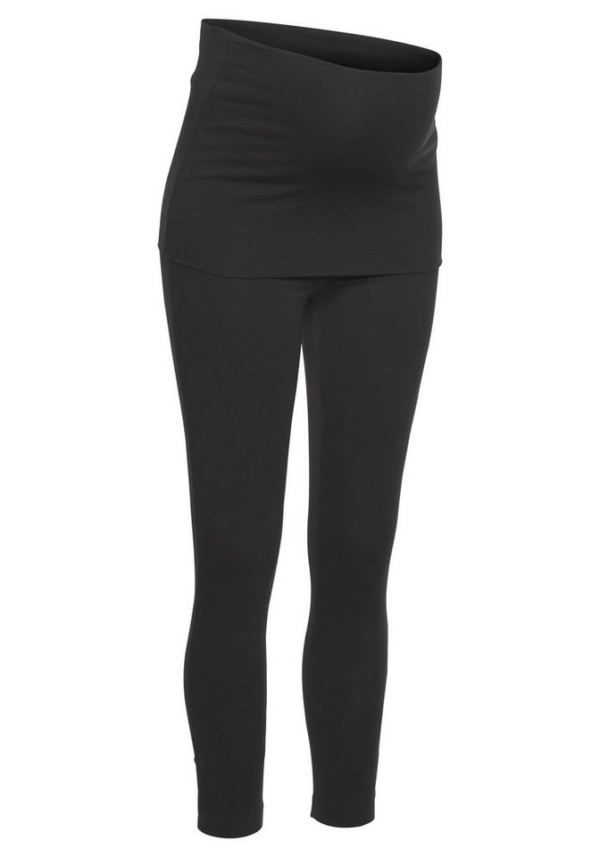 Neun Monate Umstandsleggings »Powered by Flashlights« in 2 in 1 Optik