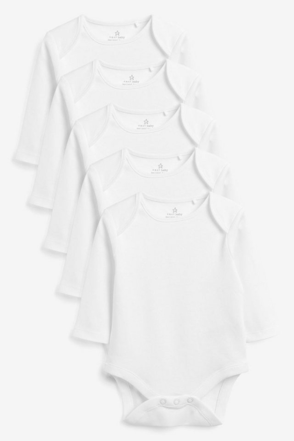 Next Body »Langärmelige Bodys, 5er-Pack« (5-tlg)