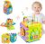 nicknack Aktivitätswürfel Babyspielzeug, 6 in 1 Mehrzweck-Lernwürfel mit Musik, Aktivitätscenter Formsortier Spielzeuggeschenk für 18M + Jahre alte…