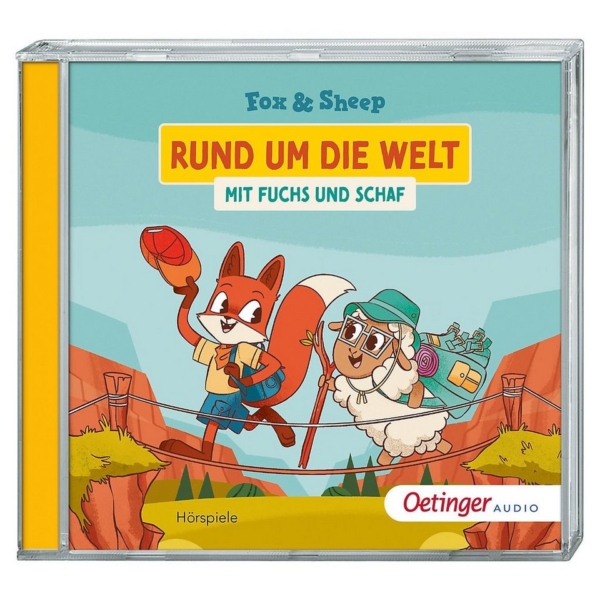 Oetinger Hörspiel »Rund um die Welt mit Fuchs und Schaf«