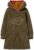 Oilily Haxi Sweat-Kleid Olivgrün Velours YF19GDR264