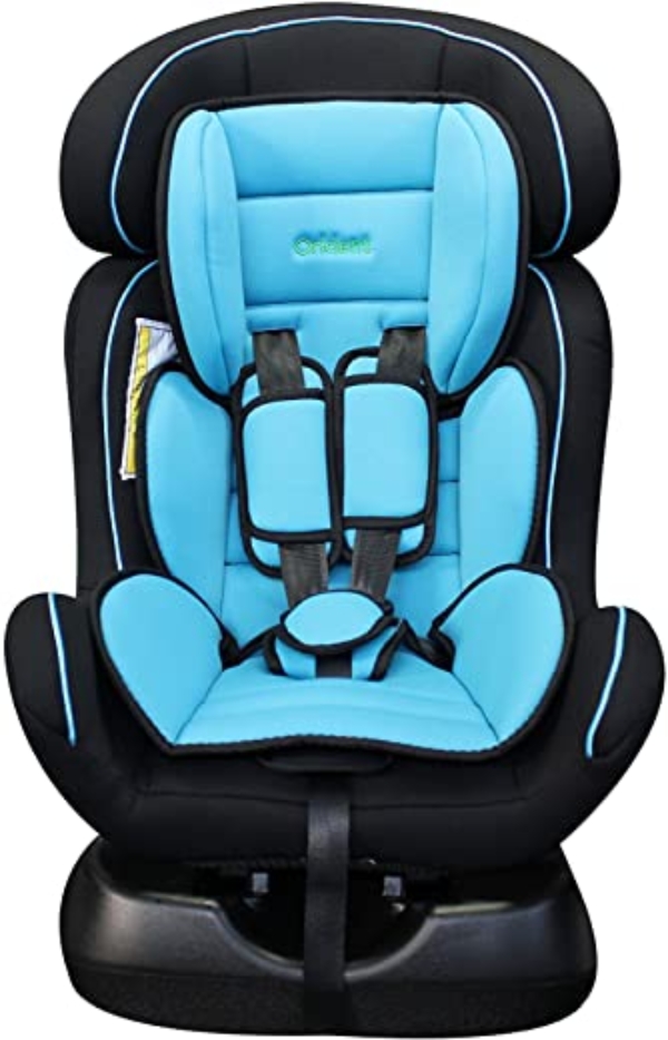 ORIDENT Auto Kindersitz BXS 0-25 kg 0+I+II Gruppe-0+1+2 nach Norm ECE 44-04 (Blau)
