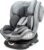 Osann Eno360 Kinderautositz Gruppe 0+/1/2/3 (0-36 Kg) Reboarder Light Grey Melange