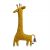 OYOY Kuscheltier »Noah Giraffe Cushion Strick Kuscheltier Kissen Curry«, Dekokissen Kinderzimmer