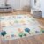 Paco Home Spielmatte Krabbelmatte Baby Kinder Matte Faltbar Abwaschbar Wendbar Tier Motiv, Grösse:180×200 cm, Farbe:Mehrfarbig