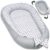 PaLulli Babynest, Babynestchen Kuschelnest 2-seitig, Kokon, Nestchen, Babybett, Reisebett für Neugeborene, 100% Baumwolle Oeko-TEX, HERGESTELLT IN…