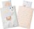 PEKENITO® Premium Collection: Baby Bettwäsche – Kinderbettwäsche 100 x 135 cm + Kissenbezug 40 x 60 cm – aus 100% Baumwolle im süßen Lama Design