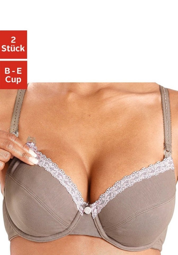 petite fleur Still-BH (2 Stück) mit Bügel und Clips