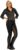 PFIFF 100368 Kinder Reithose Softshell, farblich abgesetzter Vollbesatz, Schwarz
