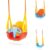 Pilsan Einzelschaukel »Babyschaukel 3 in 1 06118«, abnehmbarer Bügel, Rückenlehne, Beintrenner