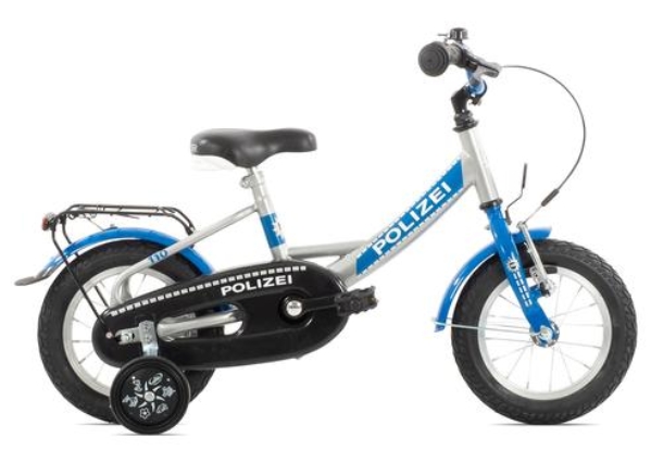 Pinniped Polizei 12 22 cm | stratosilber blue | Markenräder & Zubehör günstig kaufen | Lucky Bike