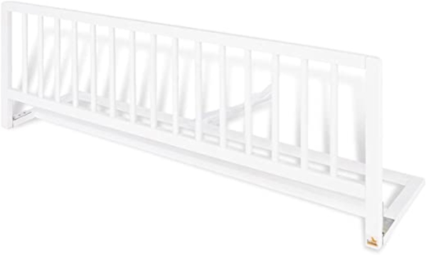 Pinolino 172447 – Bettschutzgitter, 120 x 32 x 40 cm, weiß