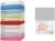 Pinolino 540004-8 – Spannbetttuch für Wiegen, Jersey, grau