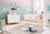Pinolino® Babymöbel-Set »Round«, (Spar-Set, 2-St), breit; Made in Europe; mit Kinderbett und Wickelkommode