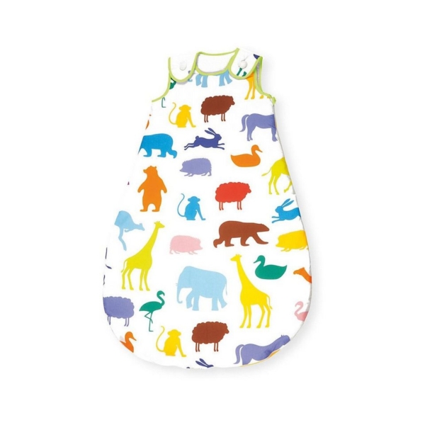 Pinolino® Babyschlafsack »Sommer-Schlafsack ‚Happy Zoo, 90 cm«