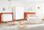 Pinolino® Babyzimmer-Komplettset »Bridge«, (Set, 3-St), breit, groß; mit Kinderbett, Schrank und Wickelkommode; Made in Europe